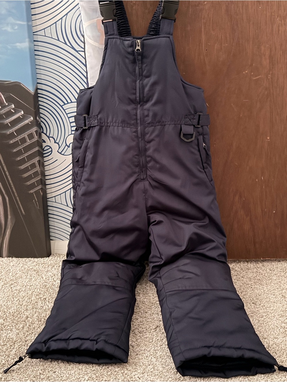 Cherokee Kid’s Snow Bib Pants - Navy